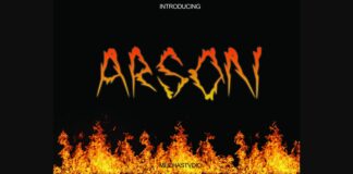 Arson Font Poster 1