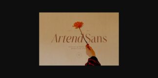 Artena Font Poster 1