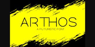 Arthos Font Poster 1