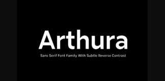 Arthura Font Poster 1