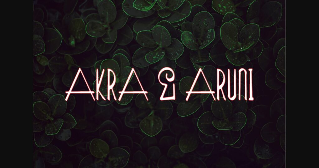 Aruna Font Poster 7