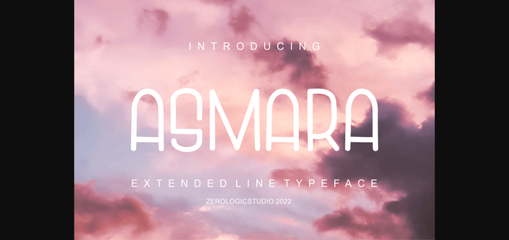 Asmara Font Poster 3