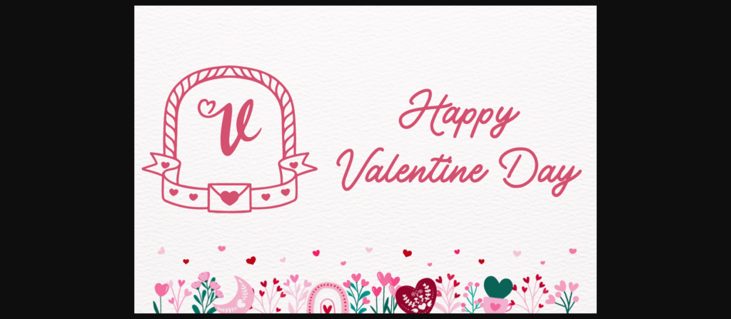 Asmara Valentine Monogram Font Poster 5