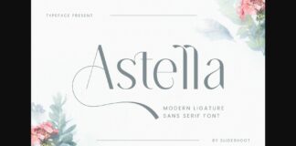 Astella Font Poster 1