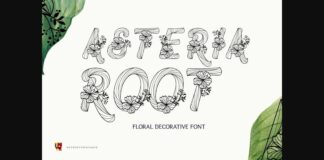 Asteria Root Font Poster 1