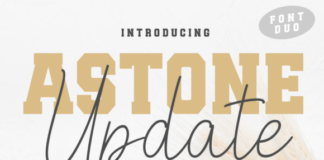 Astone Uptade Font