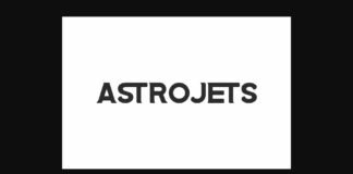 Astrojets Font Poster 1