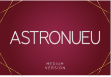 Astronueu Medium Font