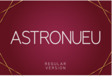 Astronueu Regular Font