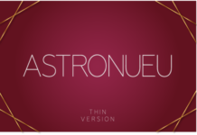 Astronueu Thin Font