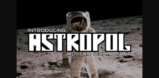 Astropol Font Poster 1