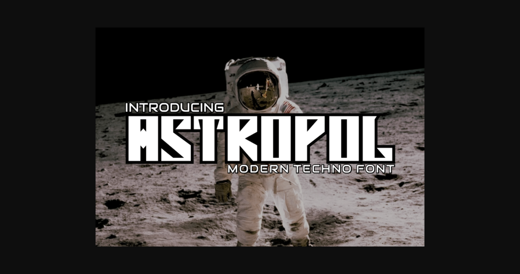 Astropol Font Poster 4