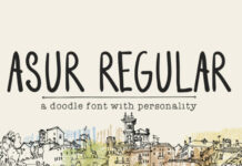 Asur Regular Font