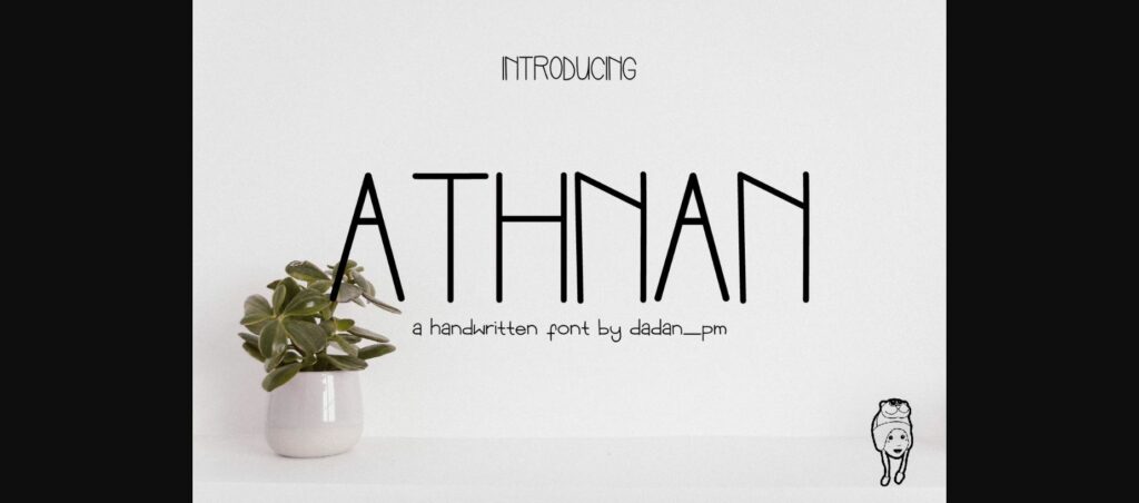 Athnan Font Poster 1