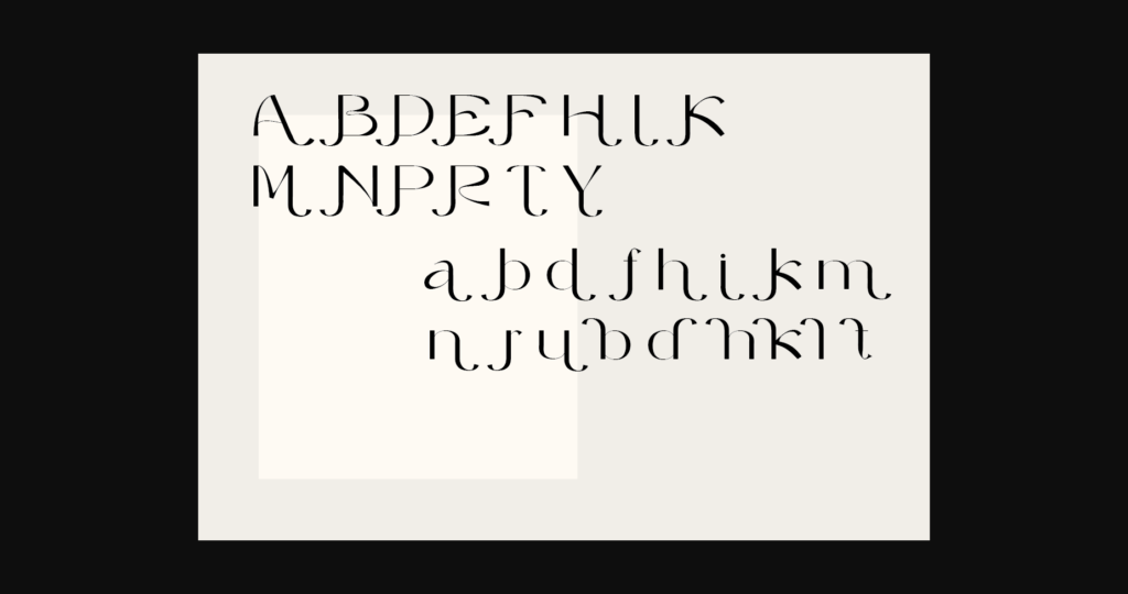 Augan Font Poster 10