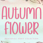 Autumn Flower Fonts