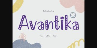 Avantika Font Poster 1