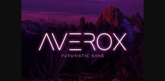 Averox Font Poster 1