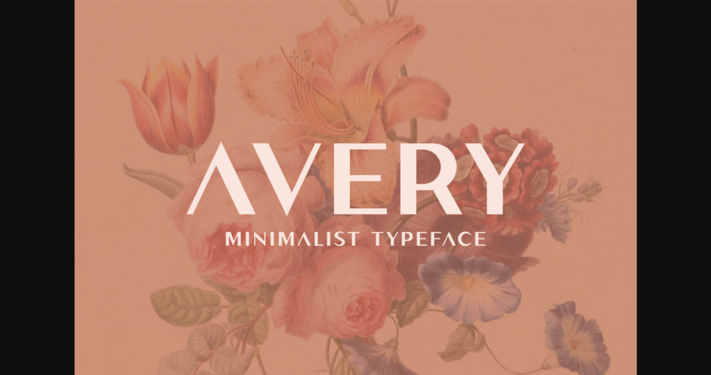 Avery Font Poster 1