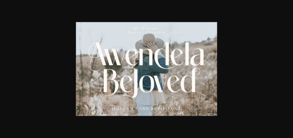 Awendela Beloved Font Poster 1