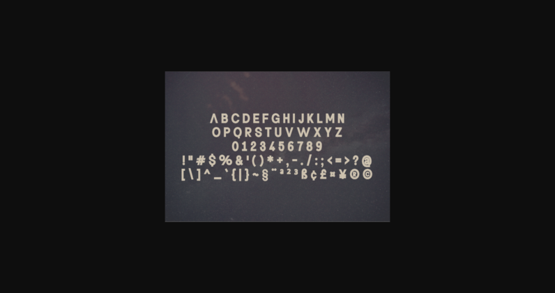 Axeloan Font Poster 4