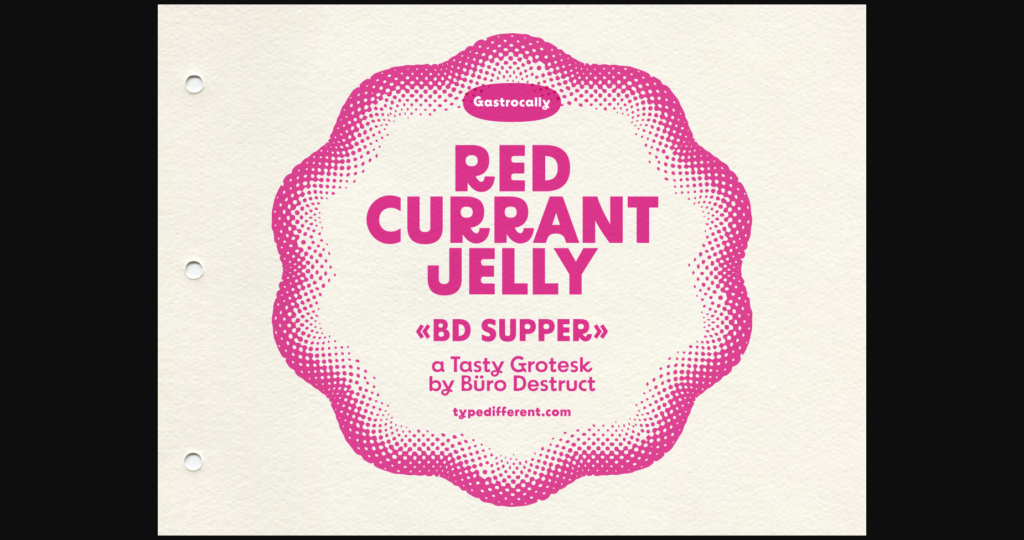 BD Supper Font Poster 6