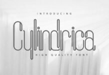 Cylindrica Font