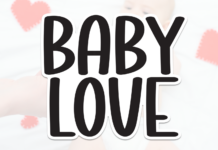 Baby Love Font Poster 1