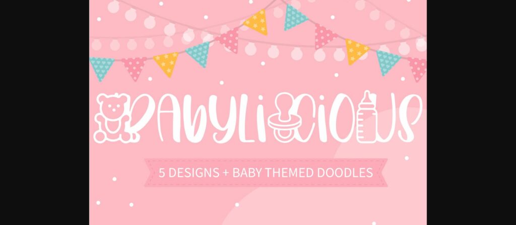 Babylicious Font Poster 1