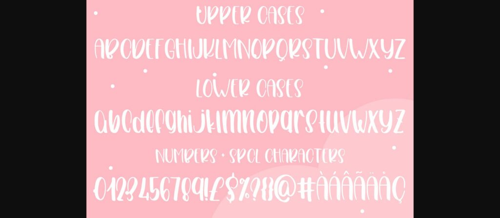 Babylicious Font Poster 2