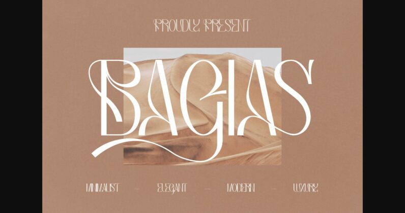 Bagias Font Poster 3