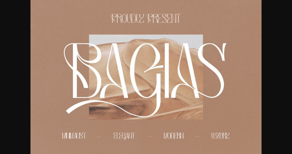 Bagias Font Poster 1