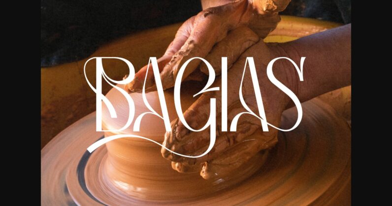 Bagias Font Poster 11