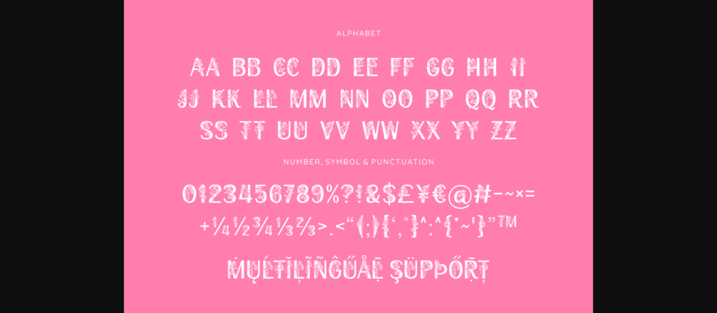 Bago Font Poster 7