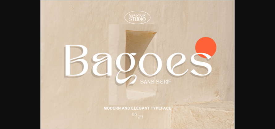 Bagoes Font Poster 1