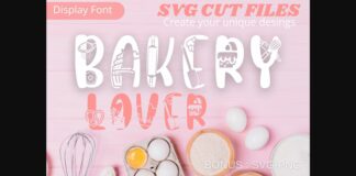 Bakery Lover Font Poster 1