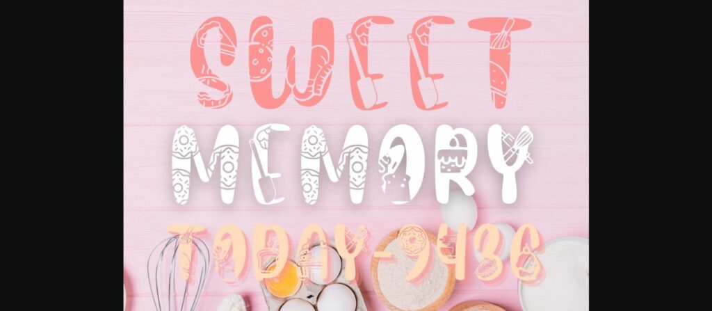 Bakery Lover Font Poster 4