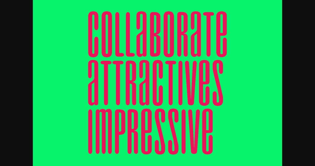 Balwey Font Poster 6