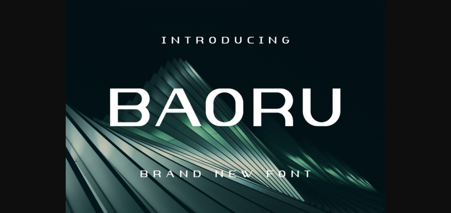 Baoru Font Poster 3