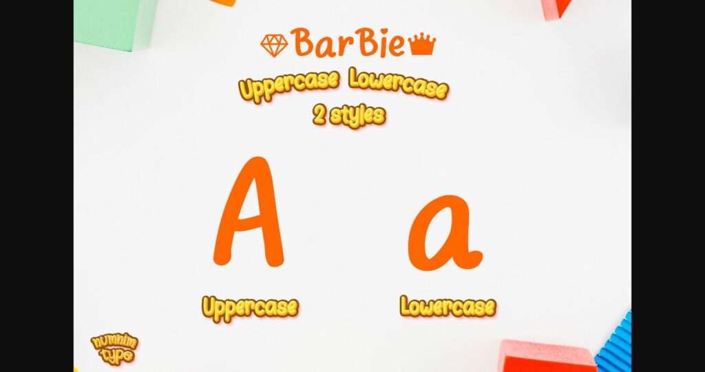 Barbie Font Poster 4