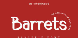 Barrets Font