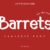 Barrets Font