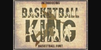 Basketball King Font Poster 1