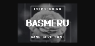 Basmeru Font Poster 1