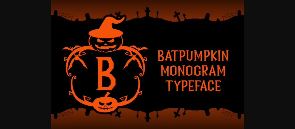 Batpumpkin Font Poster 3