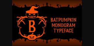 Batpumpkin Font Poster 1