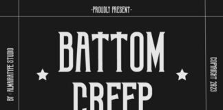 Battom Creep Fonts