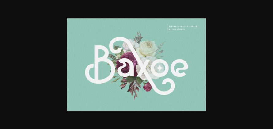 Baxoe Font Poster 1