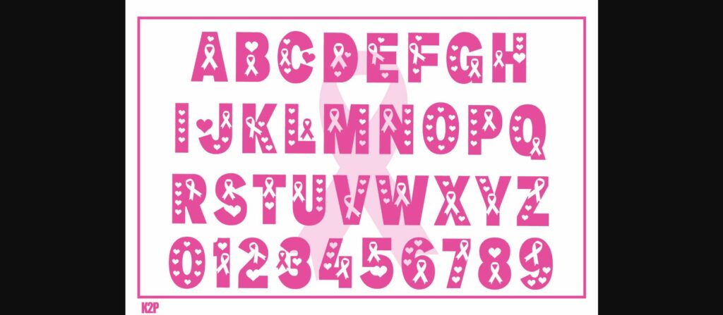 Be Breast Beware Font Poster 4