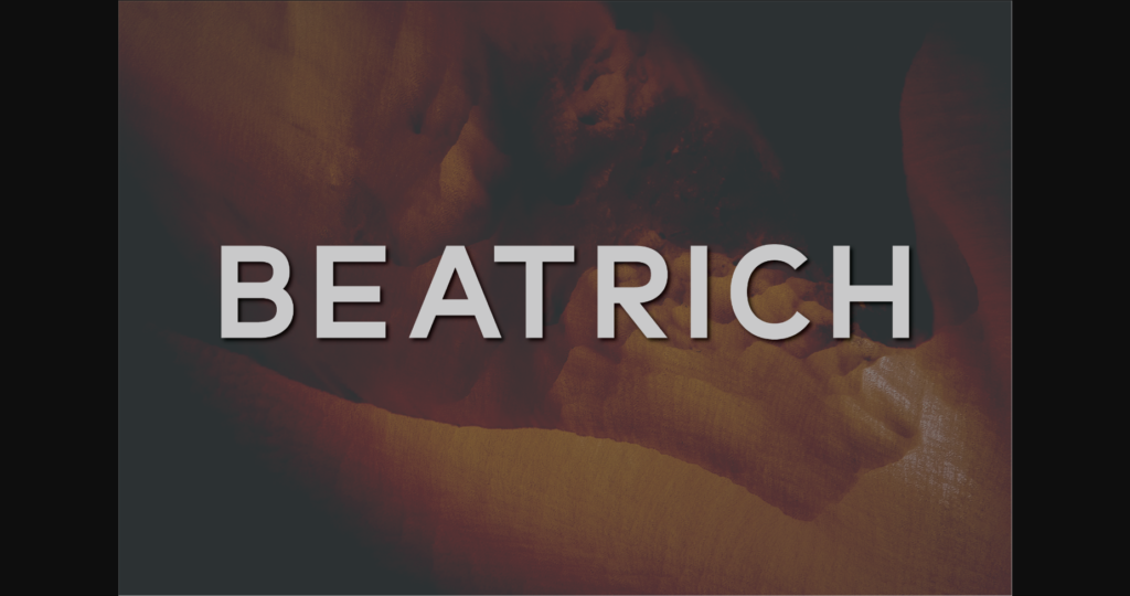 Beatrich Font Poster 3